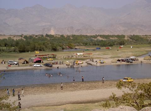 The river
